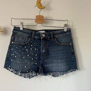 ZARA Basic Denim Shorts